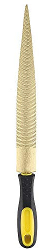 HolzRaspel mit Gummigriff, 20,3 cm, 25,4 cm, goldfarben, 10 inch