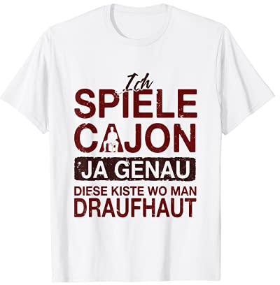 Cajon Drummer T-Shirt