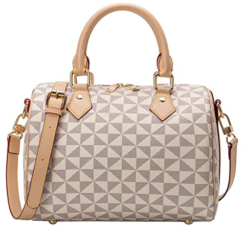 Lacel Urwebin Handtasche mit Tragegriff für Damen, modische Designer-Umhängetasche, groß, niedlich