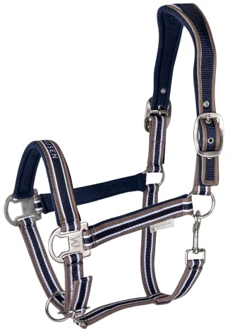 Waldhausen Halfter Athletic, Nachtblau/Taupe, WB