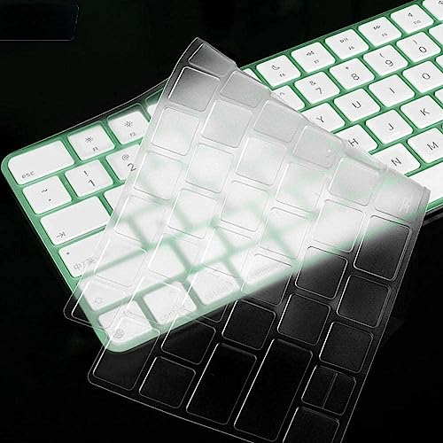 Mosible Universal Laptop Tastatur Abdeckung Protecter Notebook Für iMac Apple Für 2021 Zoll Tastatur Wireless 24