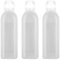 Povxlum 3 Bottiglie da Spremere per Condimenti, Bottiglie da Spremere per Salse, Dispenser per Olio D'Oliva, Bottiglie di Ketchup da Spremere, Confezione da 3 17 Oz (500 Ml)
