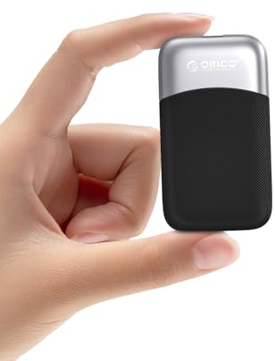 ORICO 1TB Portable SSD Up to 2000MB/s External Solid State Drive, USB 3.2 Gen 2 * 2 20Gbps with 2 in 1 USB C Cable, External Storage for Live Replay and Design Scene - M20