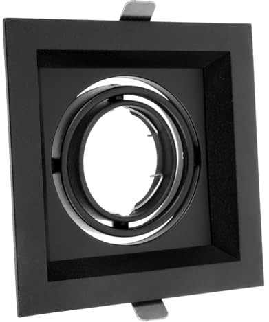 Angoily Led Spotlight Housing Recessed Lighting Trims Decorative Metal Trim in Ceiling Can