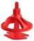 Nivilli SPINNY - STARTER-SET - 150 lengüetas + 50 capuchones de extracción! Sistema de nivelación, ayuda para la colocación de baldosas y piedra natural. 5mm, espesor del material: 8-25mm