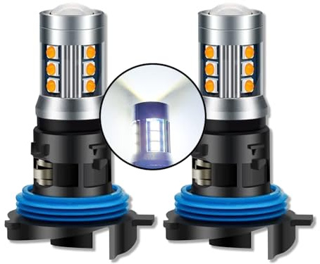 MCK Auto - Ersättning för HP24W LED CanBus vita glödlampor set med mycket tydliga och felfria glödlampor