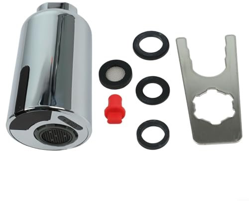 DAZZLEEX Automatischer Wasserhahn-Adapter, wassersparendes Gerät mit Infrarot-Sensortechnologie mit integriertem Akku, USB-Aufladung für Küche, Badezimmer