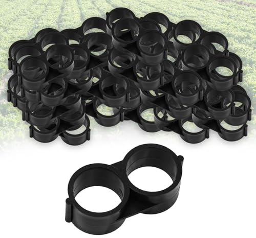 Tinoaly 40pcs Bouchons d'Extrémité pour Arrosage Goutte-à-Goutte, Raccords Tuyau d'Irrigation Goutte à Goutte de 1/2 Diamètre Intérieur de 17 mm 0,600 pour Jardin Patio Systèmes d'Arrosage