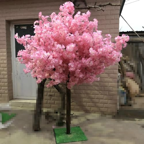 Planta Artificial Grande Exterior Decorativas Gran Cerezo Artificial De Seda, Árbol De Los Deseos Hecho A Mano For Decorar Bodas, Oficinas Y Dormitorios, Con Plantas Artificiales De Inspiración Japone
