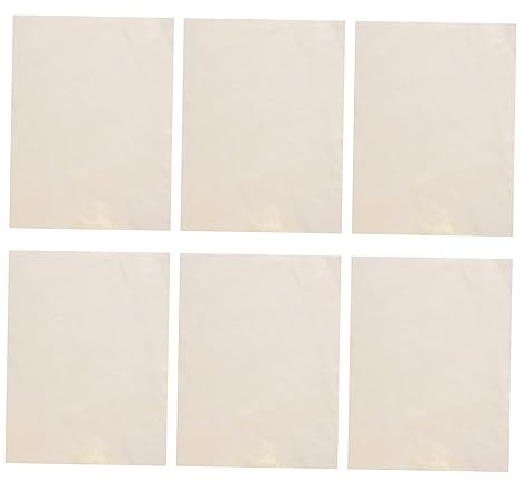 OSALADI 6 Sheets Clay-Flat Suede Cloth for Pottery Tool DIY Pottery Trimming for Rim Smoothing Cloth and Clay DIY Projects