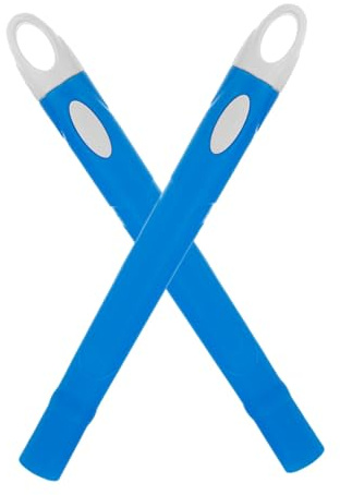 Angoily 2pcs Broom Rod Handle Grip Replacement for Mop Handle End Cap Stainless Steel for Floor Cleaning and Home Use
