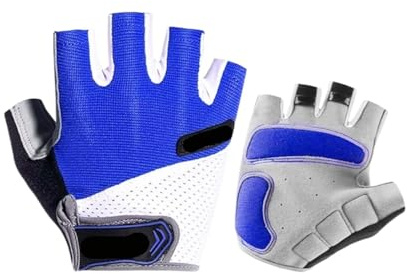 SNGUOQ fitnesshandskar cykling halvfinger sportmotstånd män kvinnor sommar gym för fitness och träning (färg 1, XL)