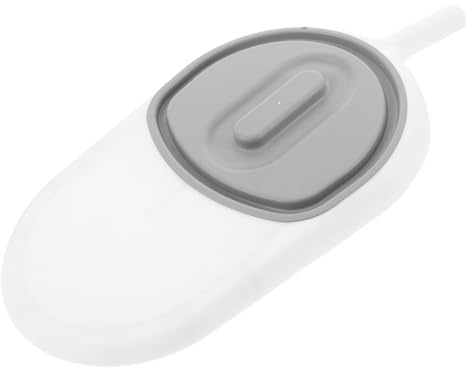 Abaodam Padella Infermieristica Facile da Pulire con Manico in Plastico e Multifunzionale e Design Inclinato per Pazienti Anziani e Persone Allettate