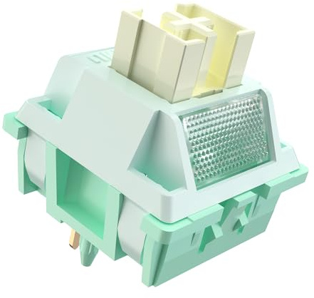 Zjmehty Outemu Pomelo Silent Switch, 35 gf, interruttore tattile silenzioso, pre-lubrificato, antipolvere (90 pezzi)