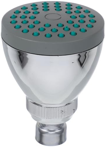 Ciieeo Cabezal de Ducha para Exterior de Alta Presión Limitador de Flujo Removible, Material Abs Plata, Adecuado para Uso en Exteriores y Vehículos Recreativos