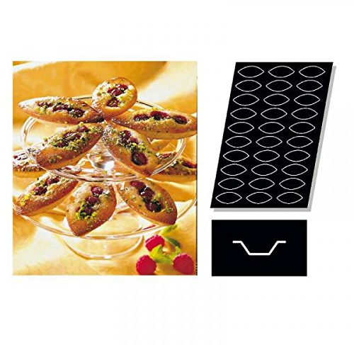 Stampo Flessibile Tartellette Ovali