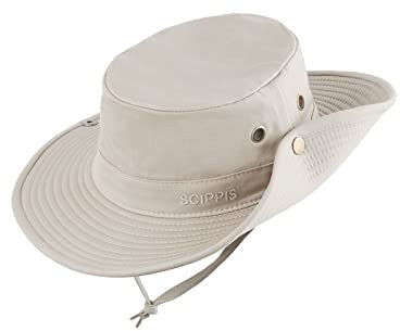 SCIPPIS Australian Adventure Wear Conway Hat, S, Natur