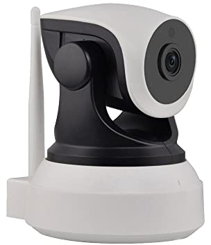 DIYTECH Cámara IP WiFi HD 1080P, Vigilancia, Seguridad, Detección Movimiento, visión Nocturna, Compatible iOS y Android. (P2P, 1080P) (Cámara Interior)