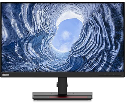 Lenovo ThinkVision T24i-2L - Monitor LCD de 23.8 pulgadas 60Hz Negro cuervo - Pantalla Full HD de 1920 x 1080 @ 60Hz - Tecnología de conmutación en plano (IPS) - Brillo de 250 Nit - Conectores HDMI y