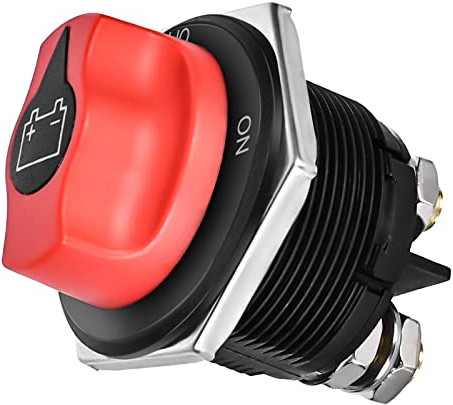 Batterie Trennschalter: 12V 24V Batterietrennschalter, 200A Hauptschalter Stromschalter, Batterietrennschalter Autobatterie Hauptschalter, Akku Trennen Schalter Geeignet für Auto Bus LKW Jacht