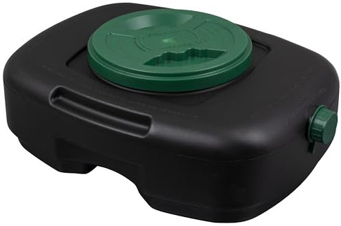Scepter AM06984 - Vaschetta di Scarico dell'olio da 12 Litri con Coperchio, Filtro di Scarico e beccuccio per fluidi automobilistici, tra Cui Olio Motore, antigelo, Fluido di Trasmissione e Altro, 33