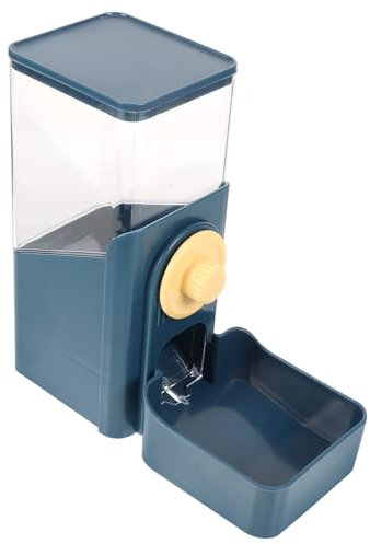 TOGEVAL Feeder Food Dispenser Automatic PET Feeder Hanging Cage Design PP Material for Hamster Rat Guinea Pig Small Animals
