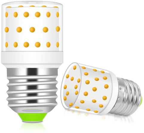 TRIJZHOU E27 LED Lampe 6W AC100-265V Warmweiß 2700K 2er-Pack | nicht dimmbar, ersetzt 60W Halogen, 806 Lumen, 360° Abstrahlwinkel