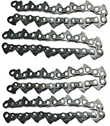 Accesorios for desbrozadora, 2/4 Piezas de Hilo de Corte de Cadena de Metal for Cabezal de desbrozadora, reemplazo de Cadena desgastada for Cabezal de Corte(4Pcs)