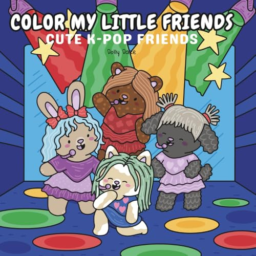 Color My Little Friends: Cute K-Pop Friends