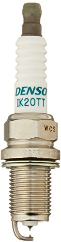 DENSO Iridium TT Spark Plug - IK20TT - Twin Tip - The Premium Quality Ultra-Efficient Ignition Replacement - Fits Honda Fiat Ford Mercedes-Benz Mazda Jaguar Alfa Romeo