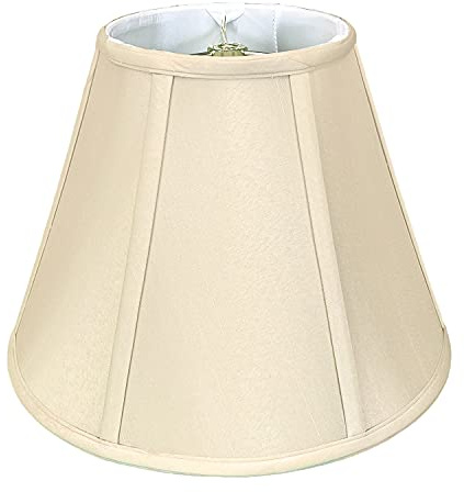 Royal Designs, Inc. Deep Empire Lamp Shade - Beige - 9 x 18 x 14