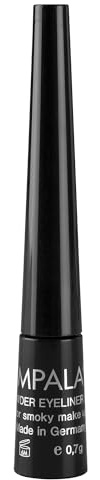 Impala - Schwarzer Puder-Eyeliner Nº 503 | Smoky Eyes-Effekt | Einfach zu verwendender Lidschatten | 7 mg