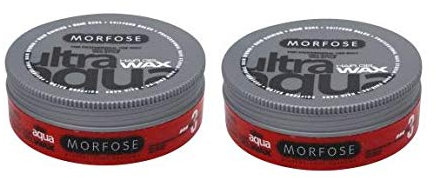 Morfose Aqua Ultra Hairwax 175ml Hair Gel Wax (2 pcs Offer)