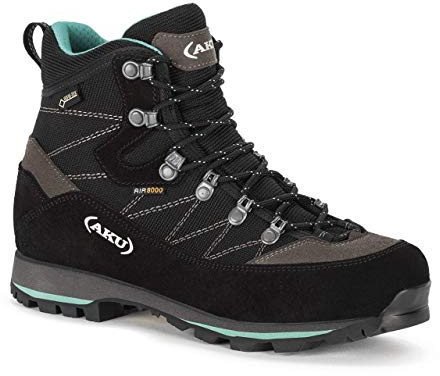 AKU Trekker Lite Iii Wide GTX W's båtsko för kvinnor, Svart mint, 37/38 EU