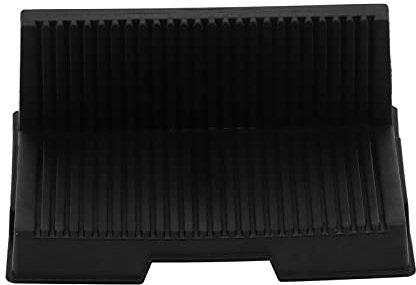 Leiterplatten-Rack, antistatische L-förmige Halterung Kunststoff-Rack Leiterplatten-Rack für Heimlabor (Schwarz)