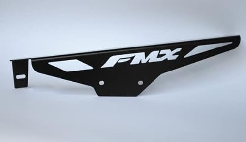 Kettenschutz kompatibel mit Honda FMX 650 Baujahr 2005-2007 GroFaTec Chainguard fmx650 Kettenabdeckung Spritzschutz FMX 650 Supermoto schwarz
