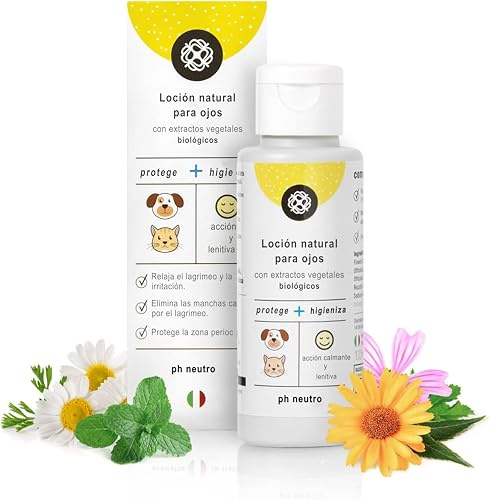 Animal House Lozione Naturale per Le Orecchie di Cani e Gatti, Igienizza e Deterge, Ipoallergenica, Cruelty Free, Rinfresca e Protegge