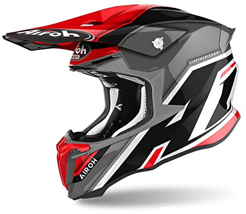 Airoh Motocross-Helm Twist 2.0 Rot Gr. S