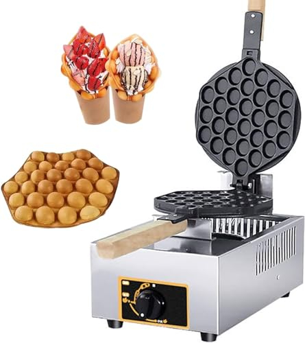 Commercial Belgian Waffle Maker Gas Waffle Iron Nonstick Restaurant Waffle Cones Maker Machine Waffle Bowl Maker with PFOA Free Nonstick Coating & Easy to Clean for Home Restaurants ( Color : Style1 )