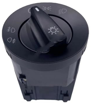 NEPHEW Scheinwerferschalter Kompatibel Mit VW Für Beetle Für Sharan Für Golf MK4 1998–2005 Auto-Scheinwerfer-Steuerschalter Nebelscheinwerfer-Knopf Ersatzteile 1C0941531A