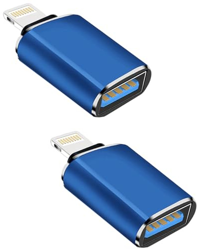 Adaptateur de caméra Lightning vers USB, câble OTG USB 3.0 certifié Apple MFi pour iPhone 14 13 12 11 XS XR X SE 8 7 6 5 iPad pour connecter Lecteur de Carte, Clavier, Souris, Piano, clé USB