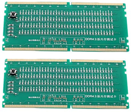 Hundnsney 2X Tester DDR4 RAM RAM RAM Scheda Madre Desktop Tester Analizzatore di Riparazione della Scheda Madre