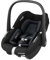 Maxi-Cosi Pebble i-Size, Babyschale, 0–15 Monate, 0–13 kg, 40–83 cm, leichter i-Size Kindersitz, Click&Go-Installation, G-CELL Seitenaufprallschutz, Sitzverkleinerer, Tonal Black