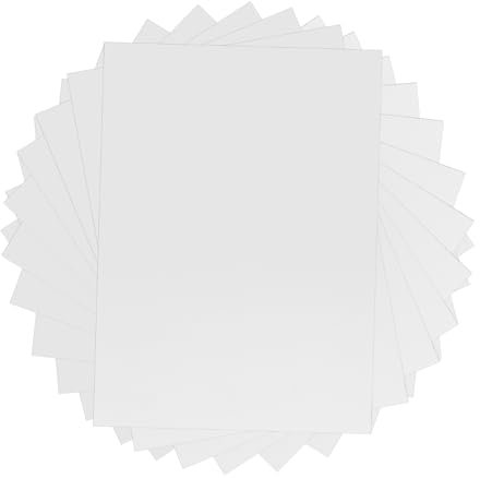 STOBOK 90blätter Dickes Kartonpapier Weißes Bastelpapier Für Einladungen Druck Zeichnen Und -projekte M² Für Vielseitige Anwendungen