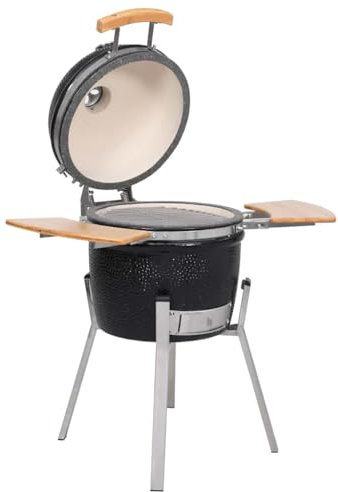 Haus & Garten, Küche & Esszimmer, Küchengeräte, Outdoor-Grills, Home-Kamado, Grill, Smoker, Keramik, 76 cm