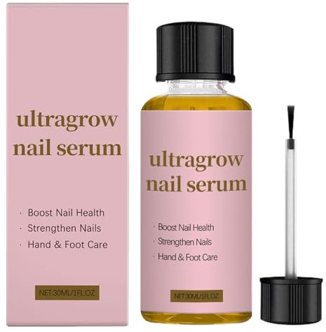 Cura delle unghie – Formula riparatrice rinforzante | Miscela idratante di olio per cuticole | Soluzione arricchita di biotina per la crescita, potenziatore infuso, mandorla