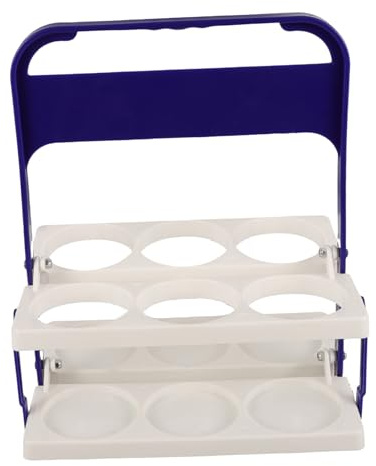 Zerodeko Panier à Bière Pliable avec Poignée Collecteur De Bouteilles Plastique pour Bouteilles Portable Et Facile à Ranger