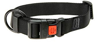 Karlie Art Sportiv Plus Halsband verstellbar neue universal Farben Mix and Match L: 45 - 65 cm B: 25 mm L schwarz