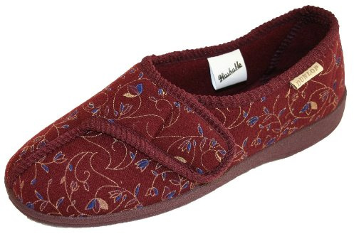 DUNLOP Bluebell Womens Floral Print Touch and Close Slippers