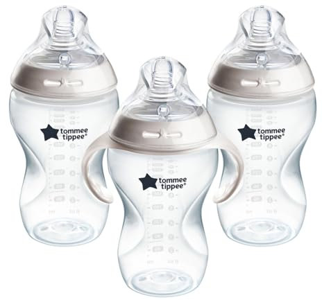 Tommee Tippee Closer to Nature Thick Feed Bottle - 330ml - 3 Pack